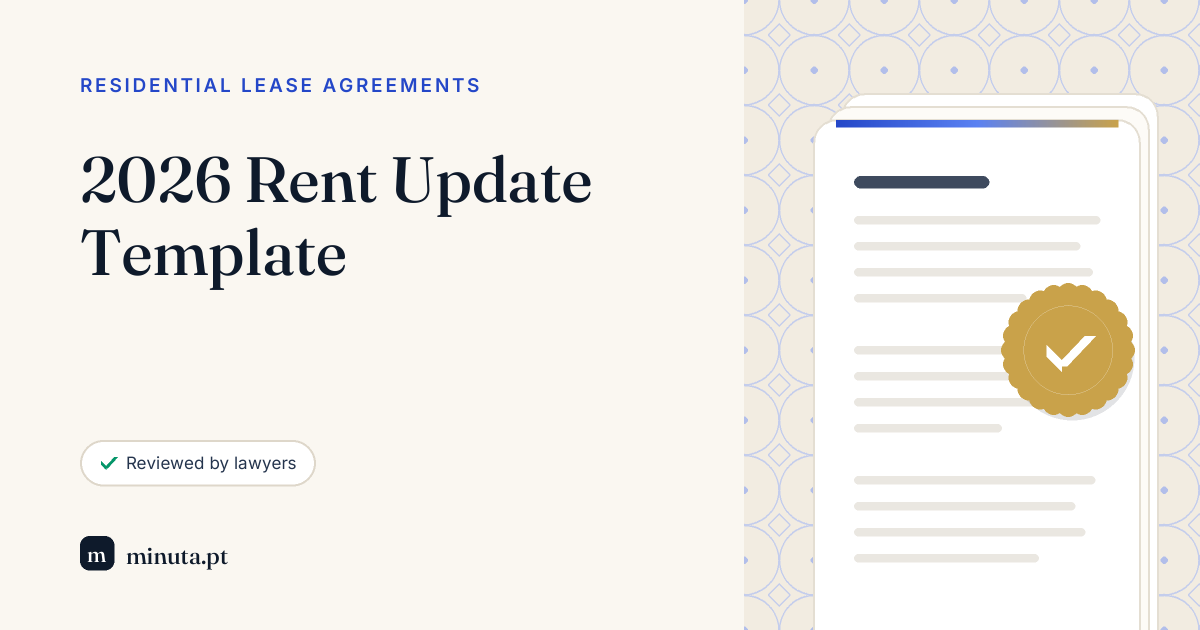 2026 Rent Update Template