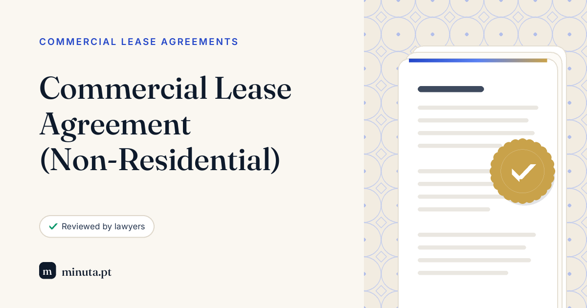 Commercial Lease Agreement (Non-Residential)