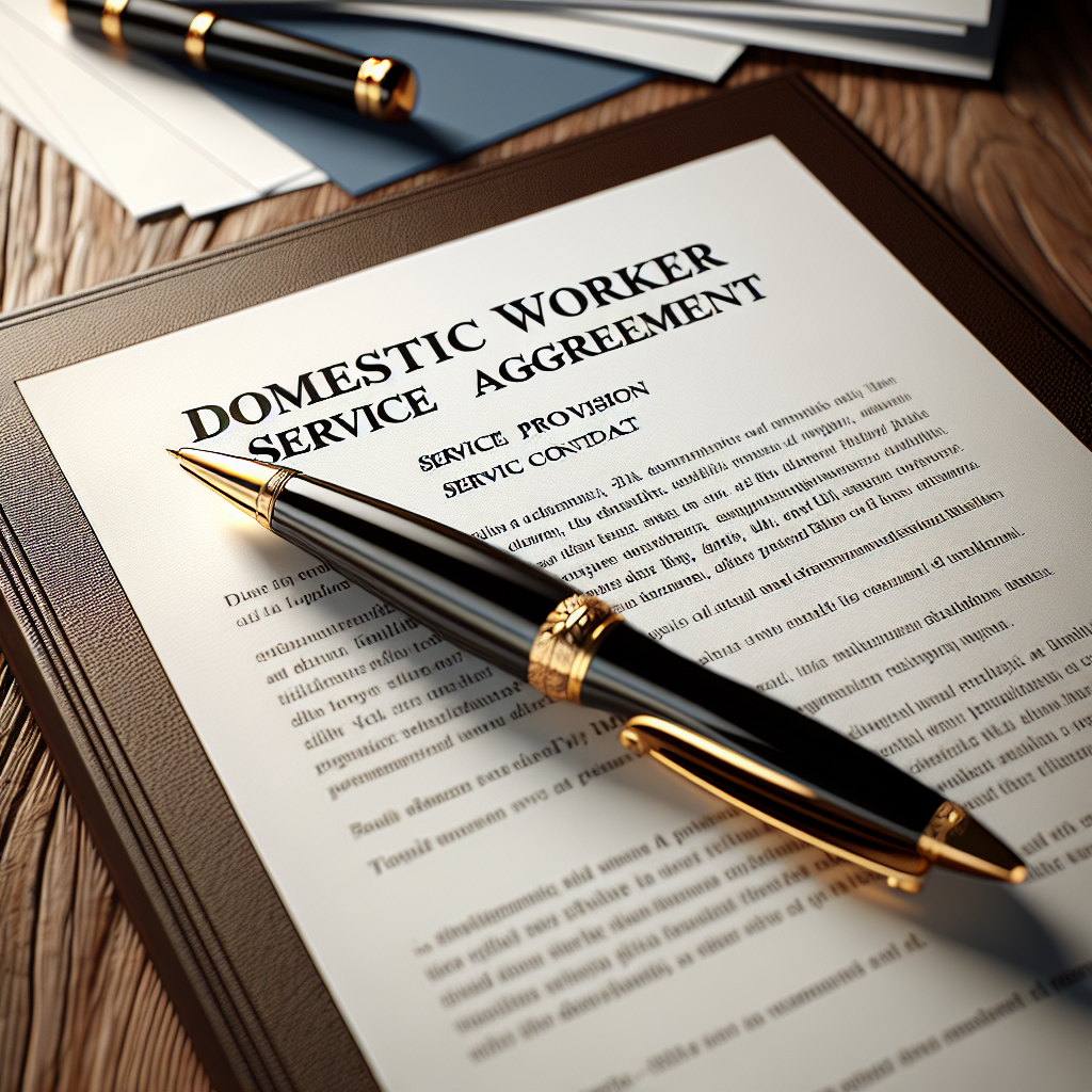 Contrato de Prestação de Serviços Empregada Doméstica