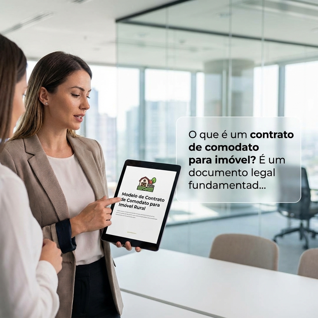 Modelo de Contrato de Comodato para Imóvel Rural