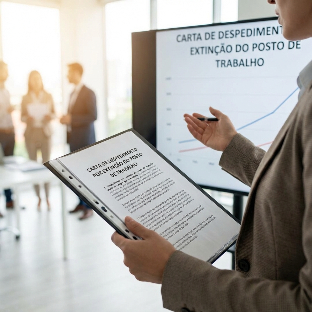 Carta de Despedimento por extinção do posto de trabalho