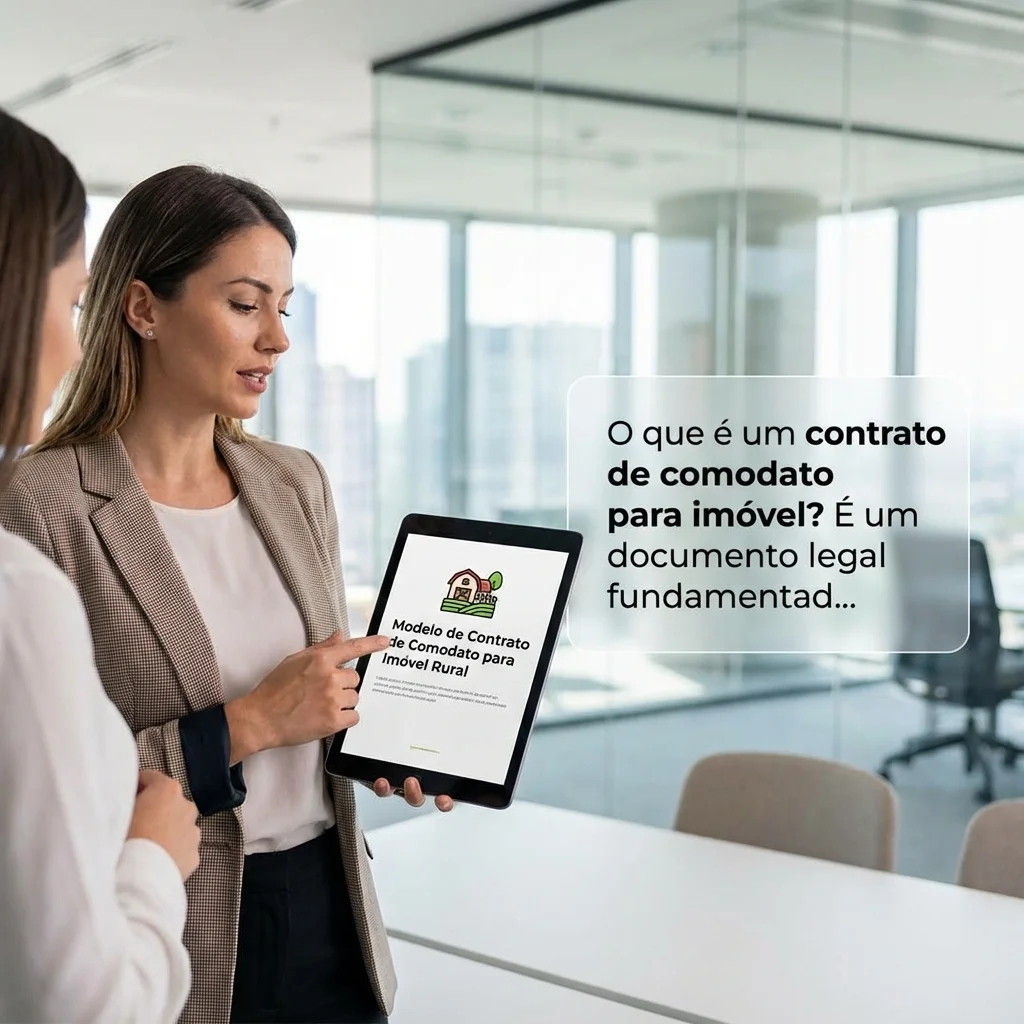 Modelo de Contrato de Comodato para Imóvel Rural