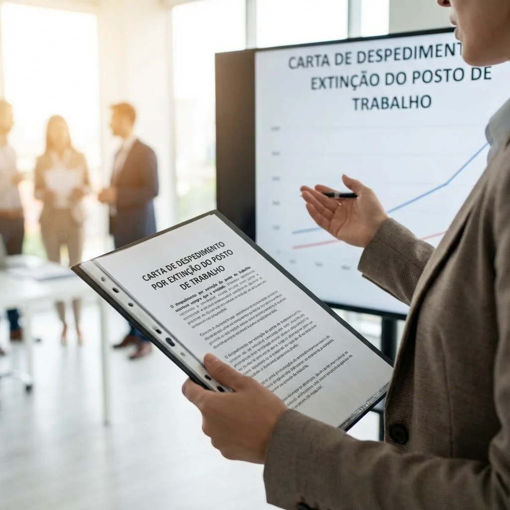 Carta de Despedimento por extinção do posto de trabalho