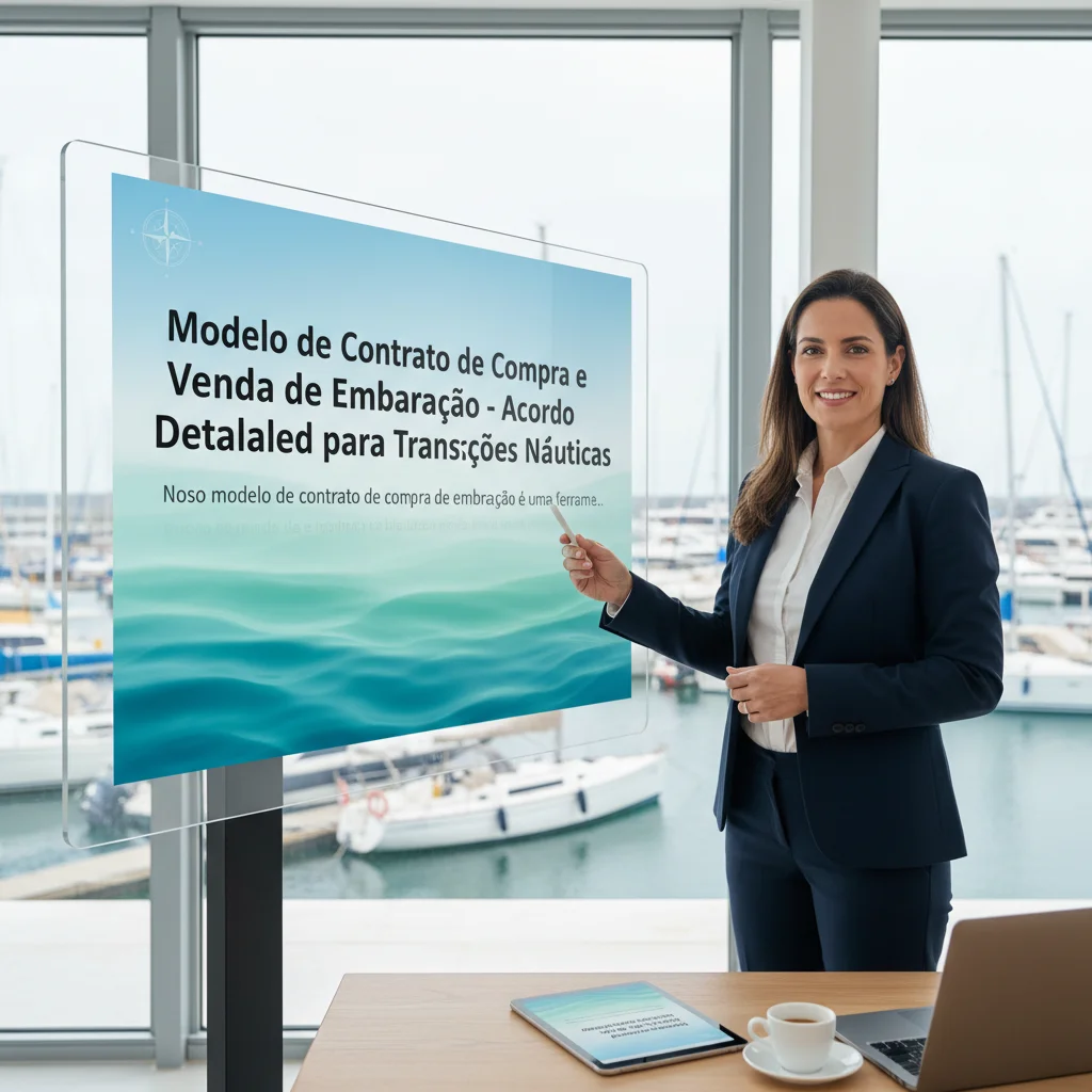 Contrato de Compra e Venda de Embarcação