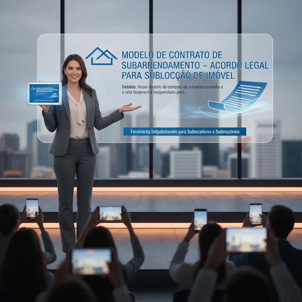 Contrato de Subarrendamento - Acordo de Sublocação