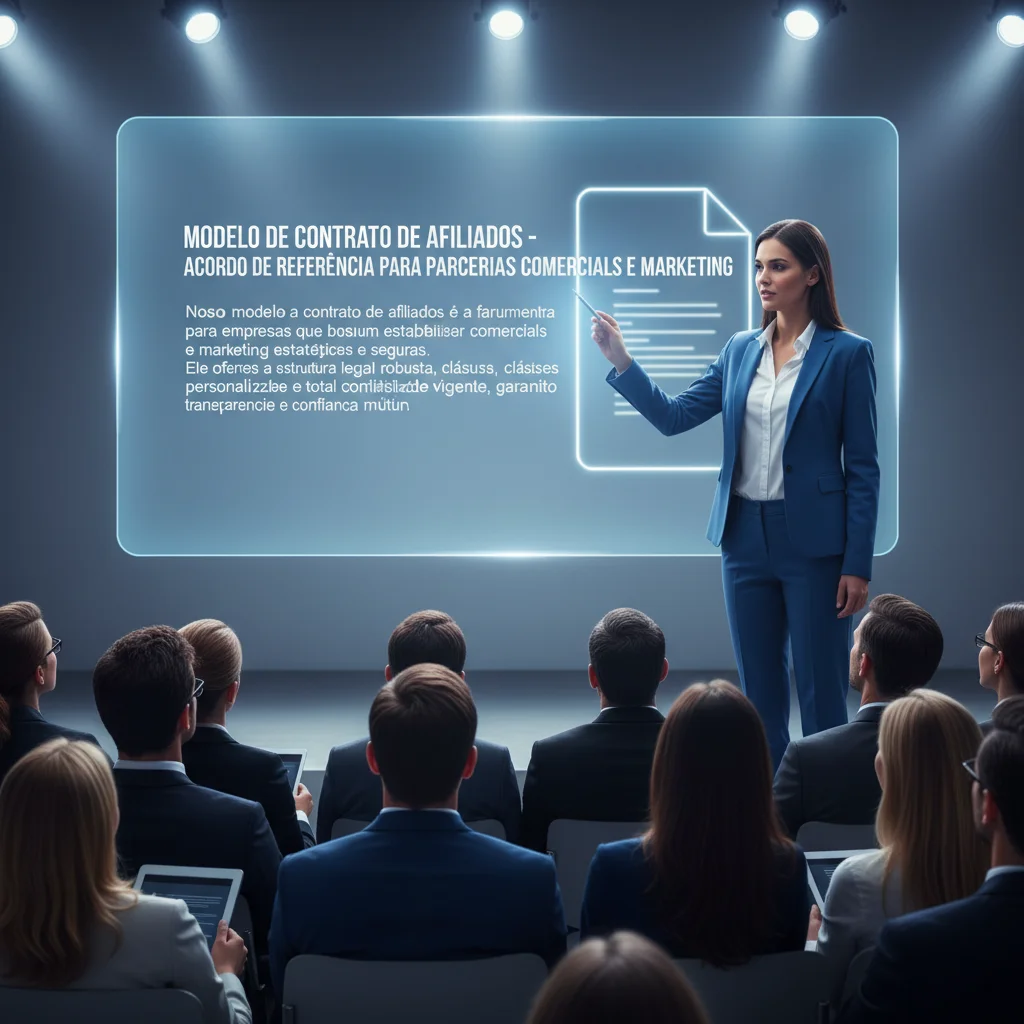 Contrato de Afiliados - Parcerias Comerciais