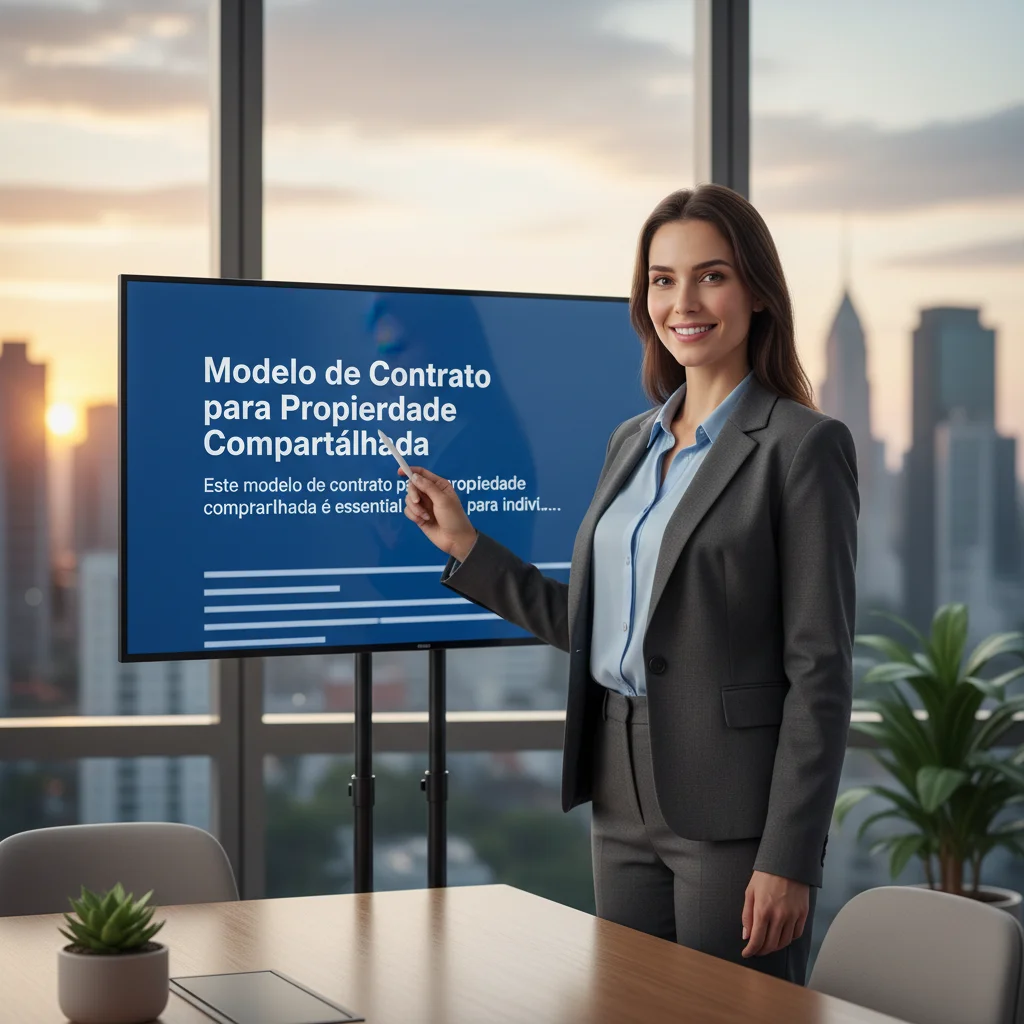 Modelo de Contrato para Propriedade Compartilhada