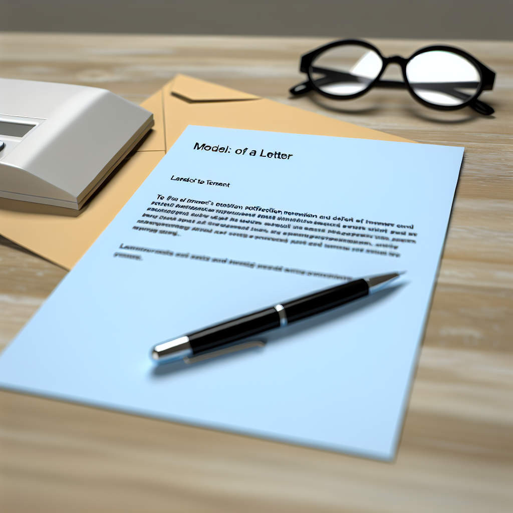 Modelo de Carta: Notificação de Falecimento do Senhorio ao Inquilino