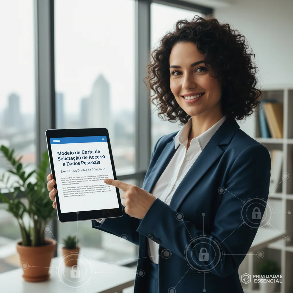 Carta para Solicitar Acesso a Dados Pessoais