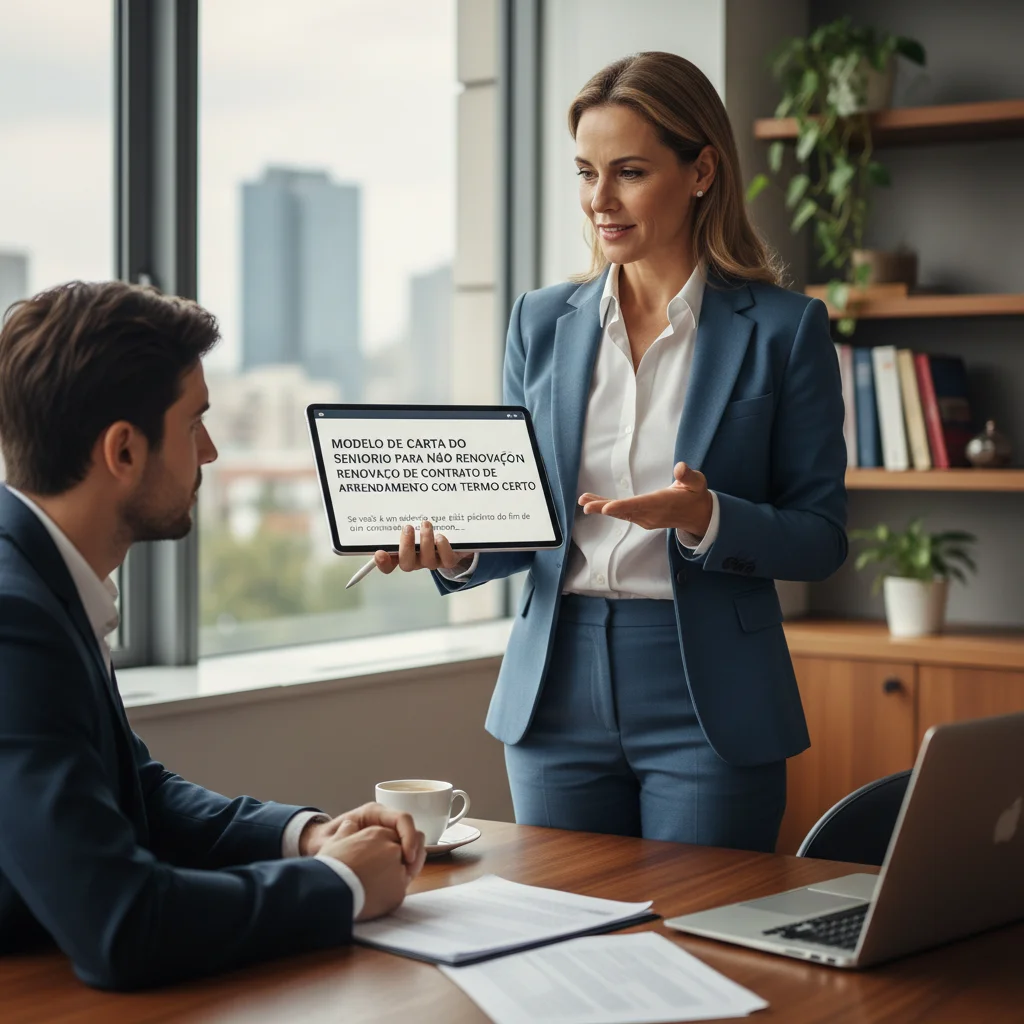 Carta de Não Renovação de Arrendamento