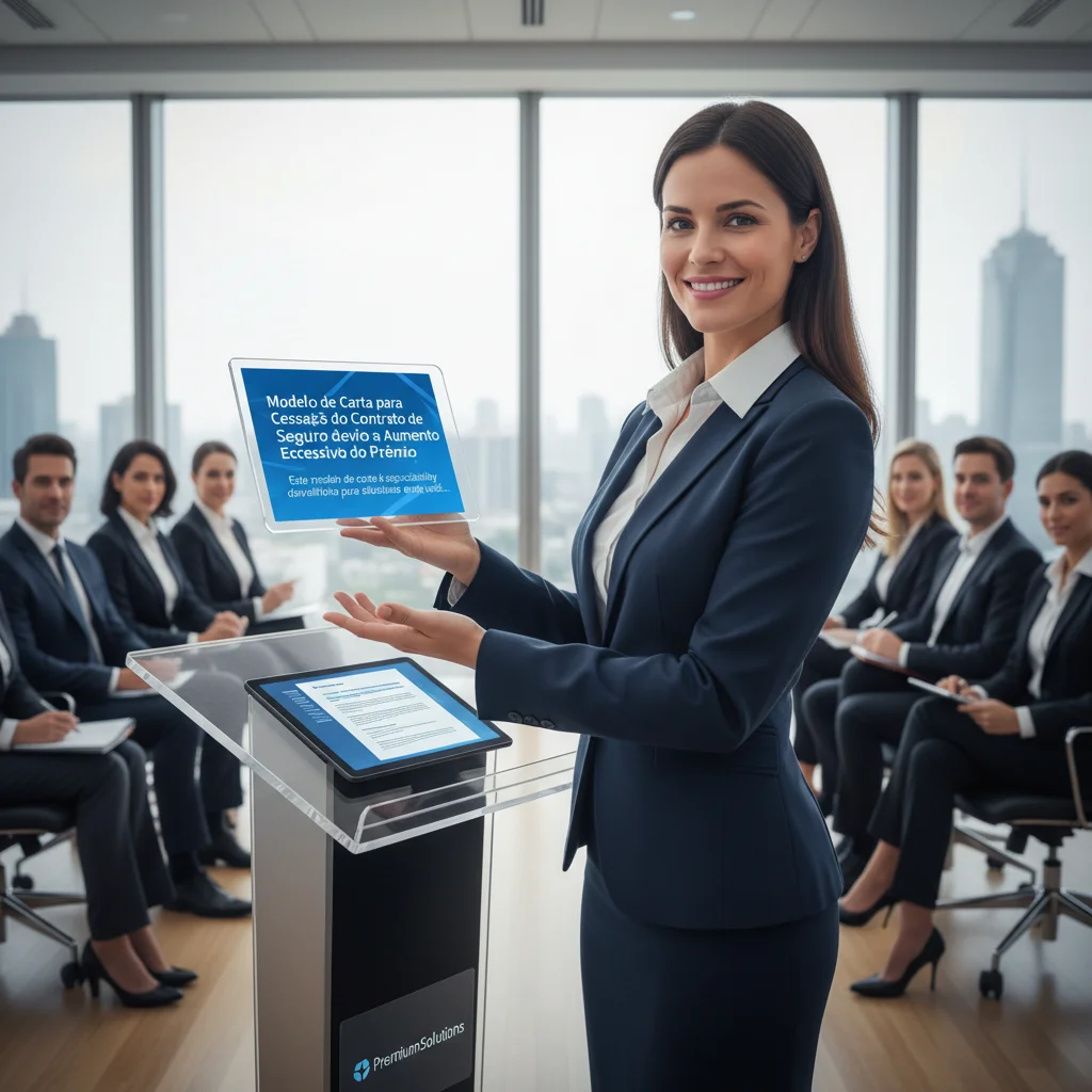 Carta para Cessar Seguro por Aumento do Prémio