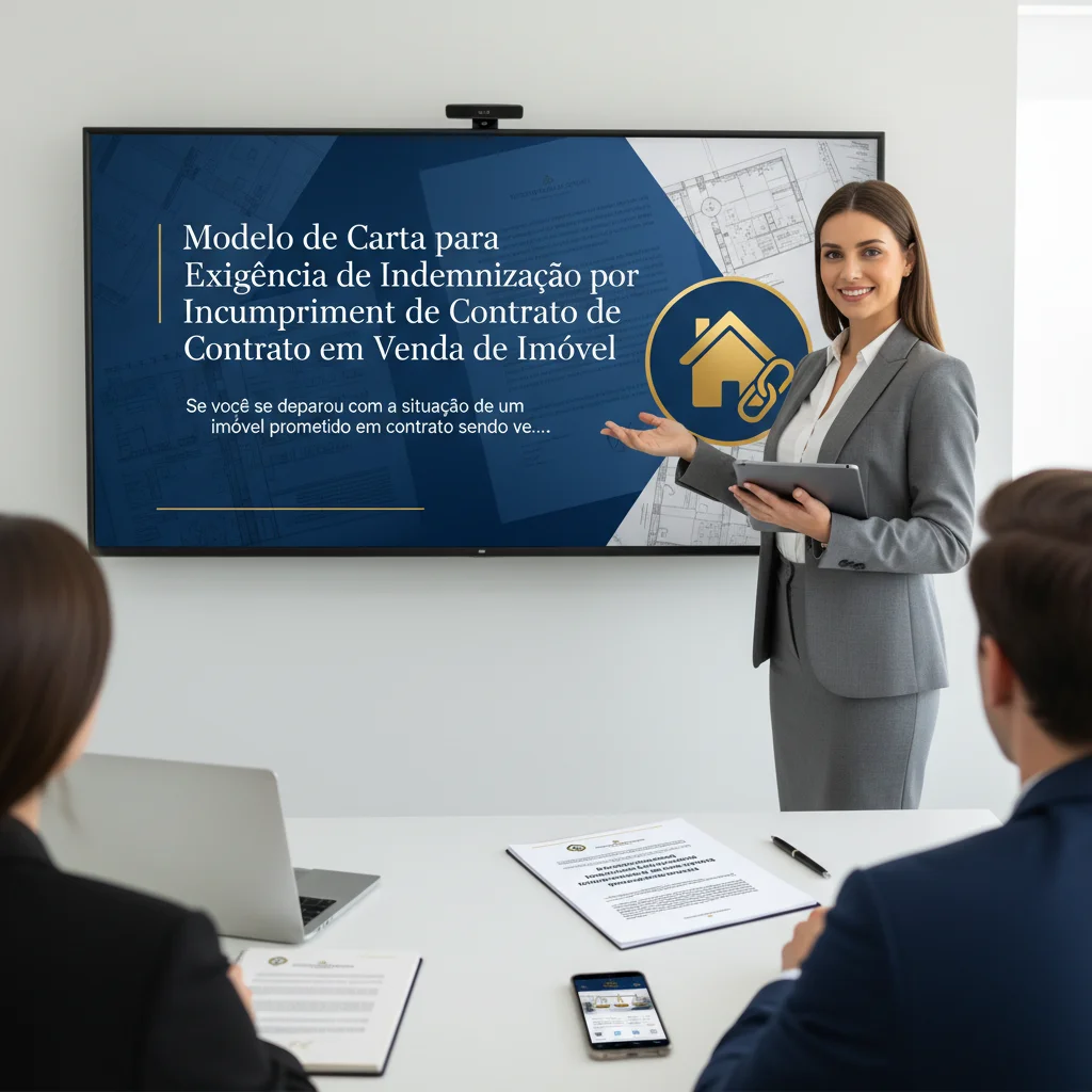 Carta de Indemnização por Incumprimento de Contrato