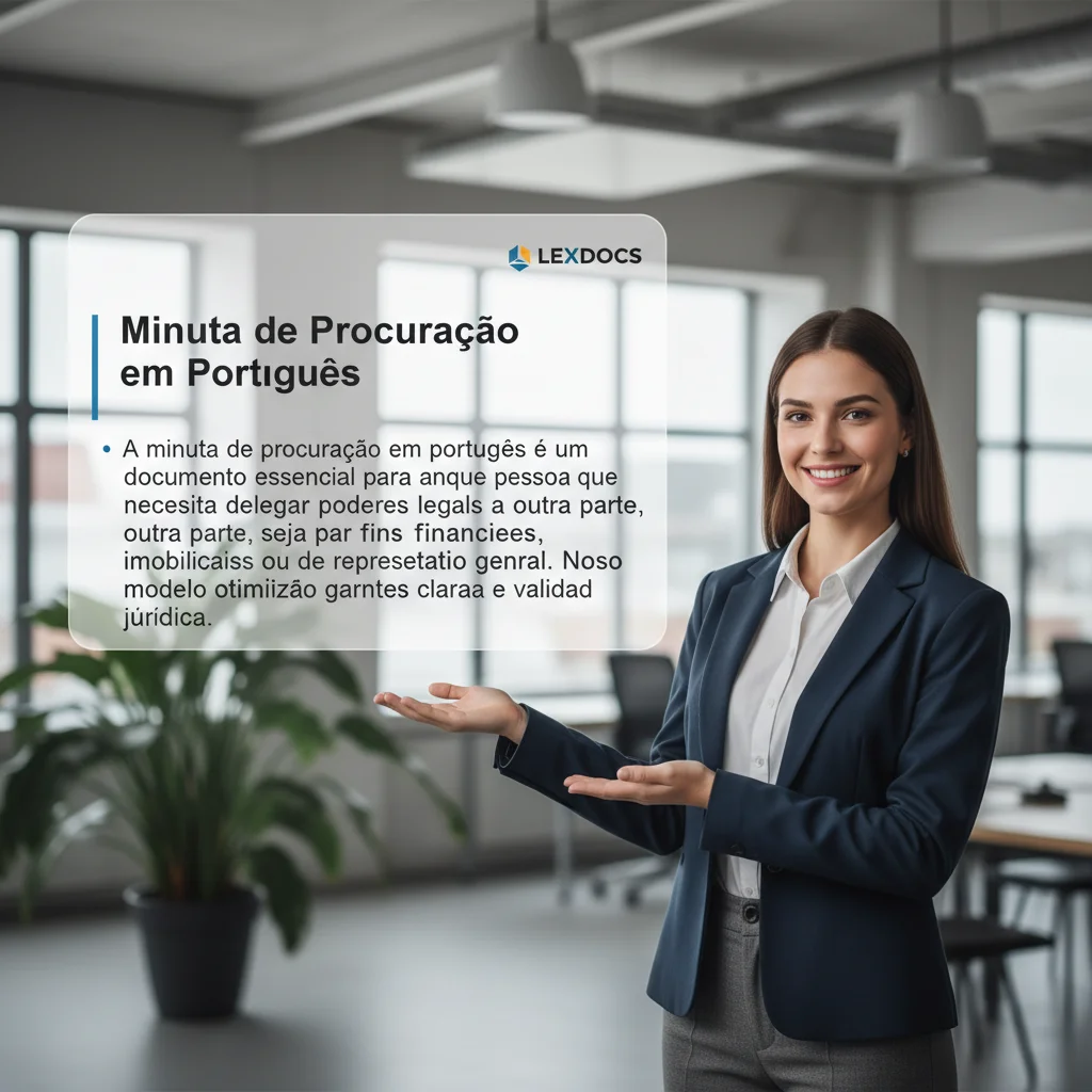 Minuta de Procuração em Português