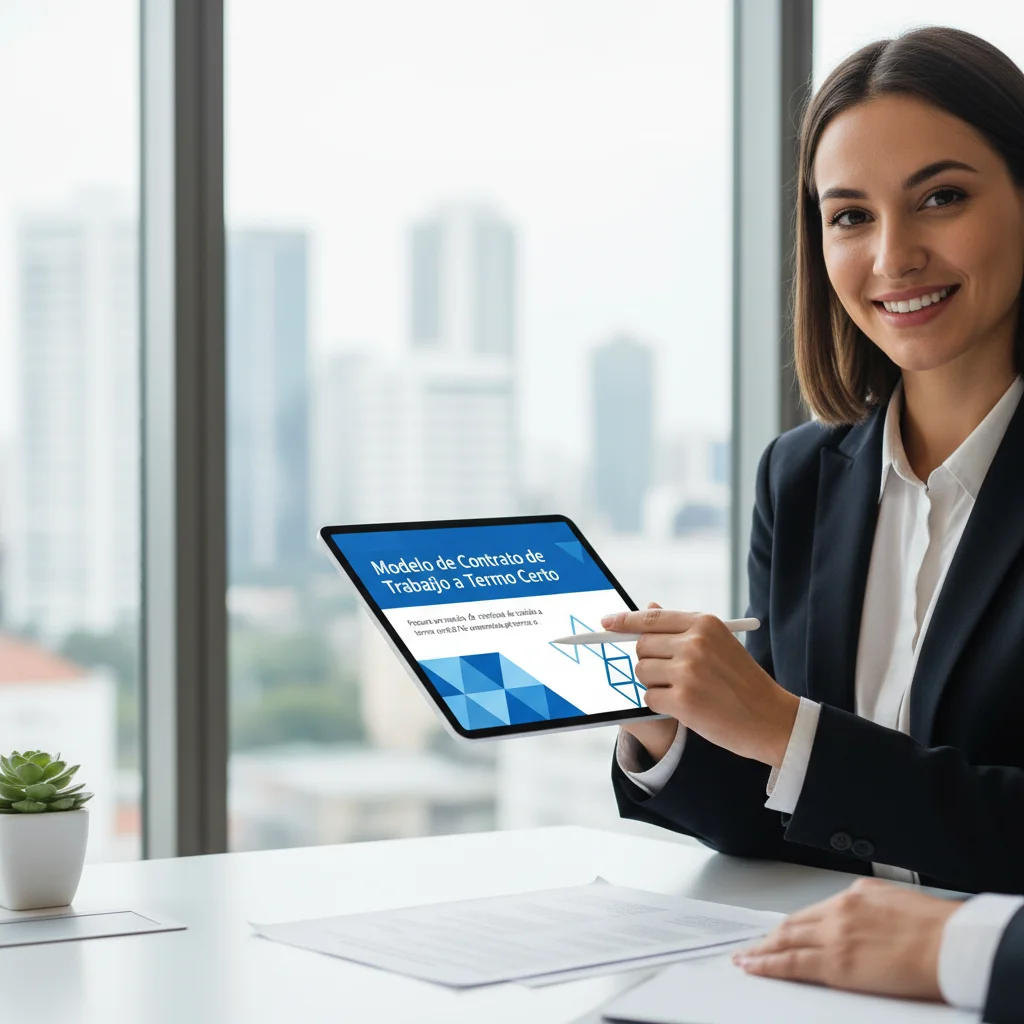 Modelo de Contrato de Trabalho a Termo Certo