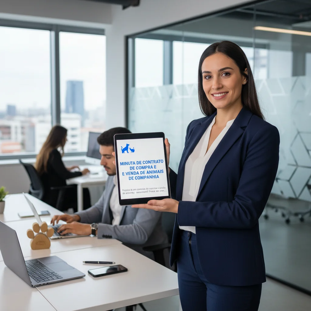 Minuta de Contrato de Compra e Venda de Animais de Companhia