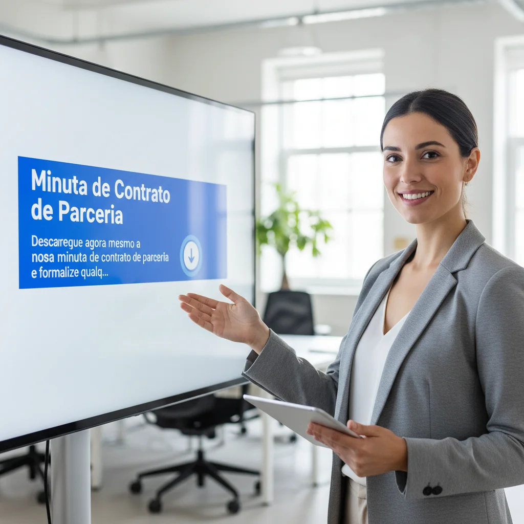 Minuta de Contrato de Parceria