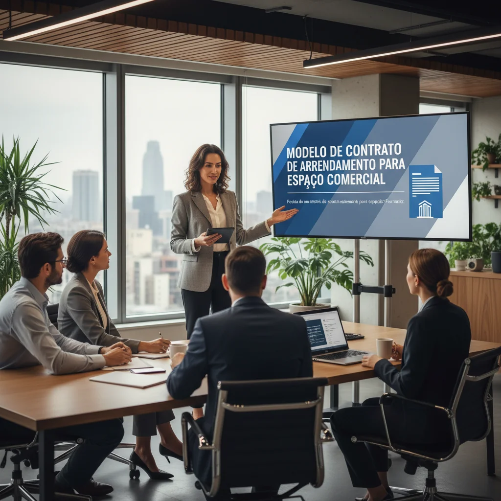 Modelo de Contrato de Arrendamento para Espaço Comercial