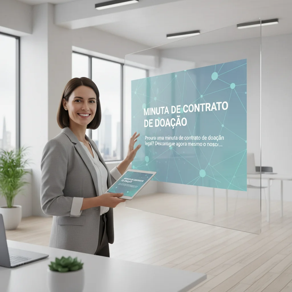 Minuta de Contrato de Doação